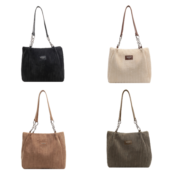 Lucy - Corduroy Shopping Bag