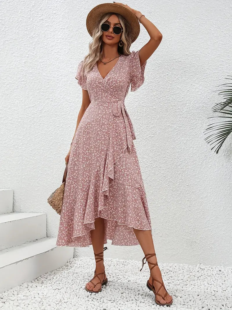 Sienna - Elegant Flower Dress