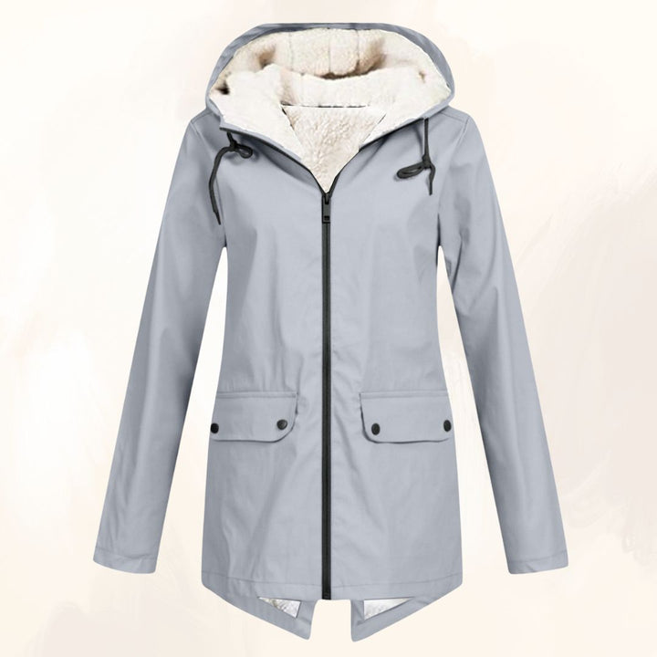 Amelia - waterproof winter jacket with fluffy fur lining