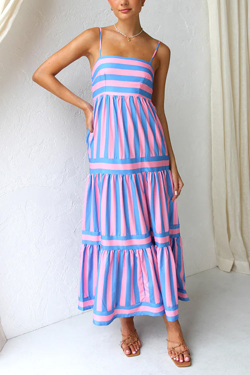 Lisa - Sunset Maxi Dress