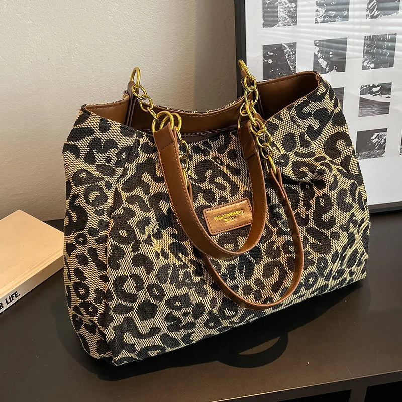 Hollis - Leopard Bag