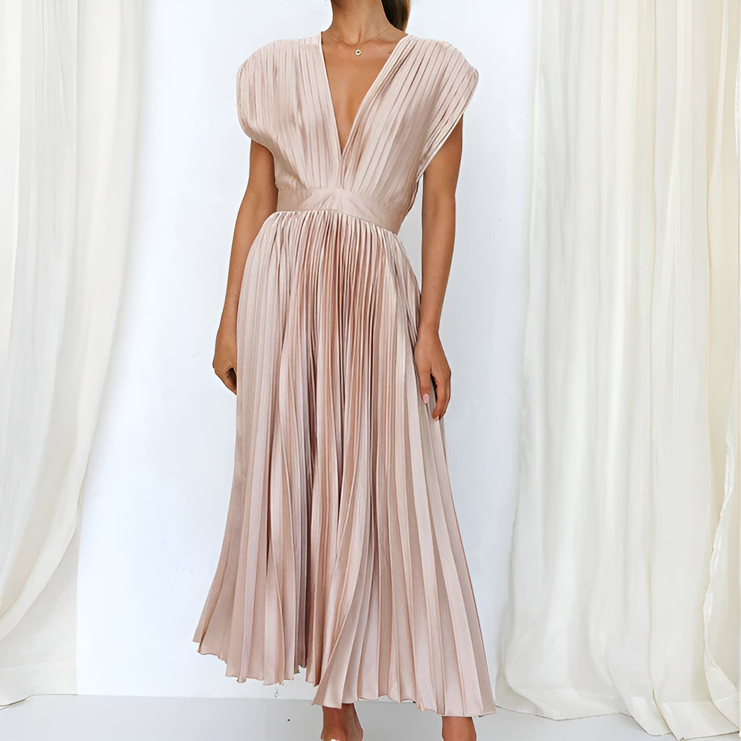 Myla - Maxi Dress with V-Neck