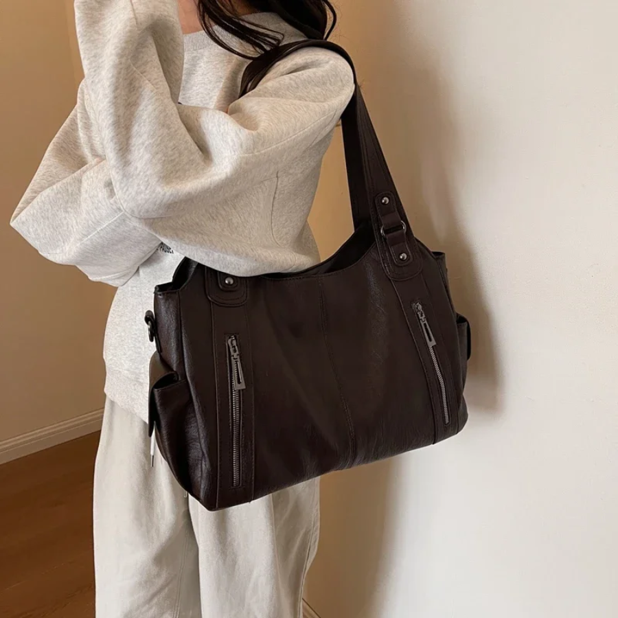 Grace - Leather Shoulder Bag