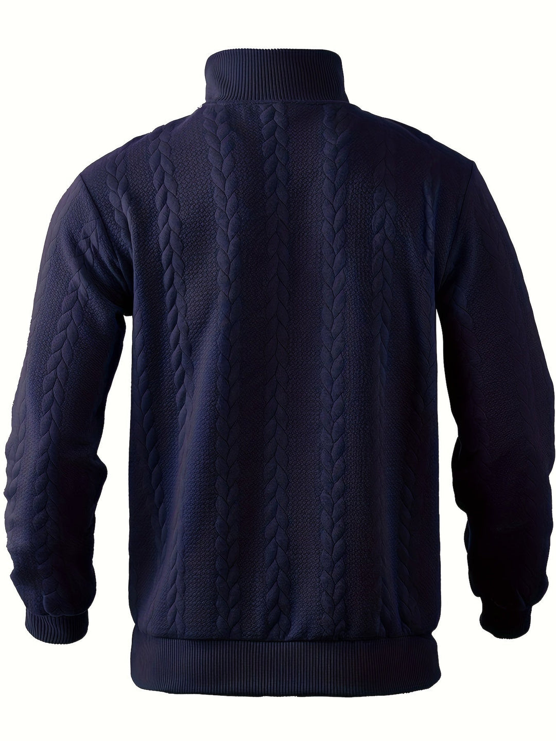 Ethan - Vintage men's zip-up sweater