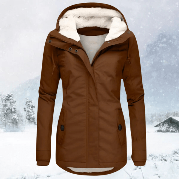 Olivia - PADDED PARKA WITH LINED HOOD