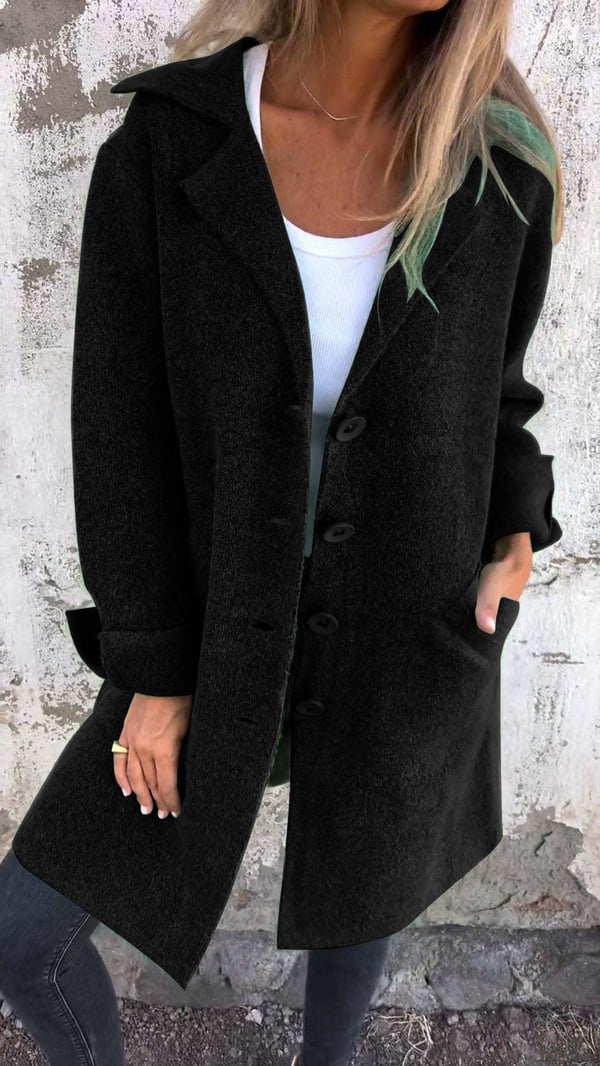 Lillian - Casual Coat with Lapels