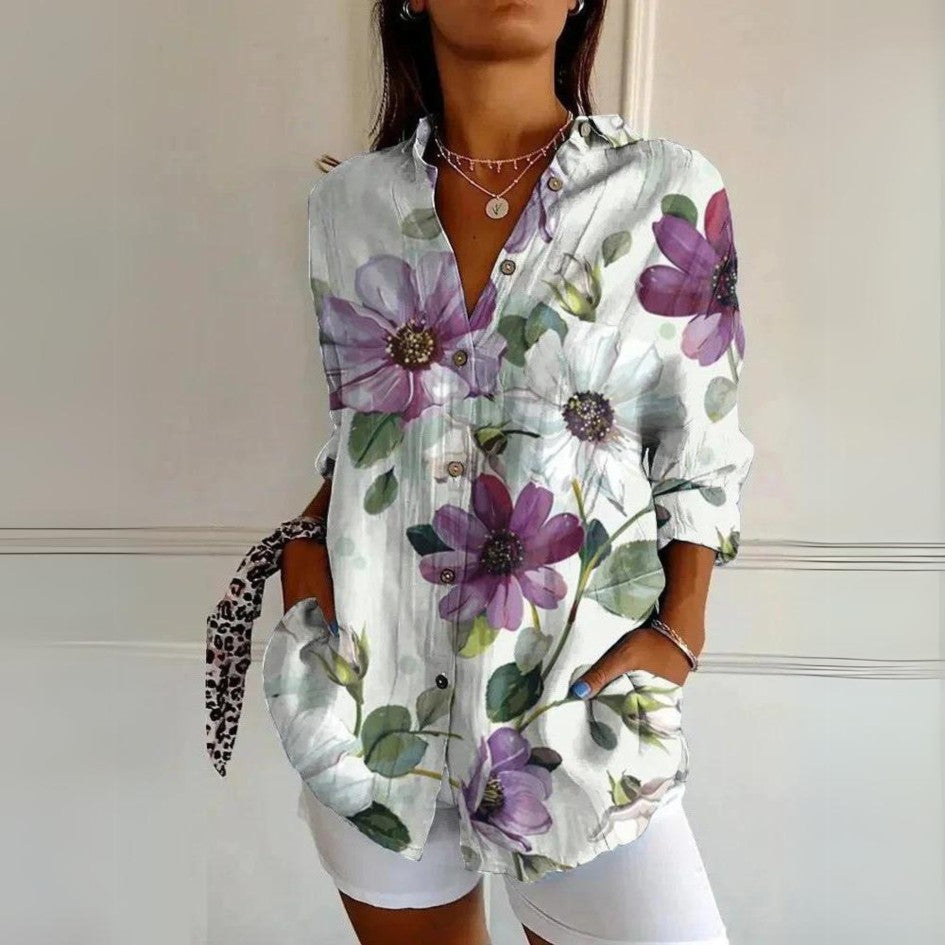 Summer - Floral Blouse