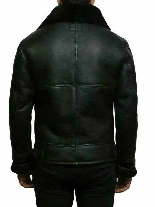 Aaron - Winter leather jacket