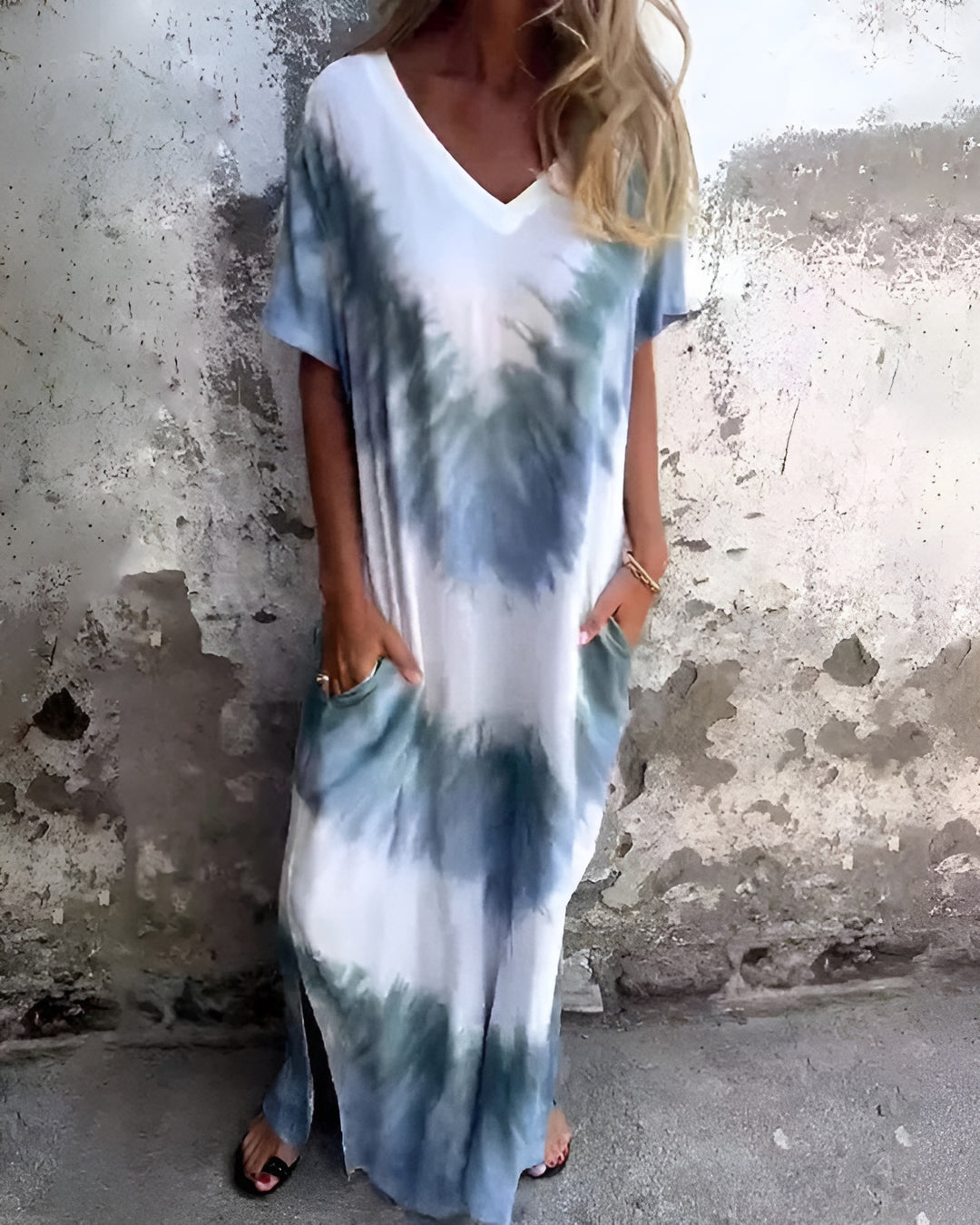 Quinn - Tie Dye Boho Dress