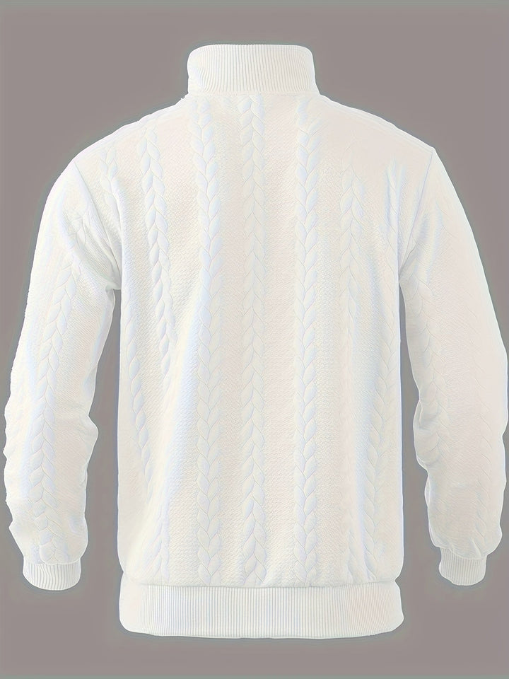 Ethan - Vintage men's zip-up sweater