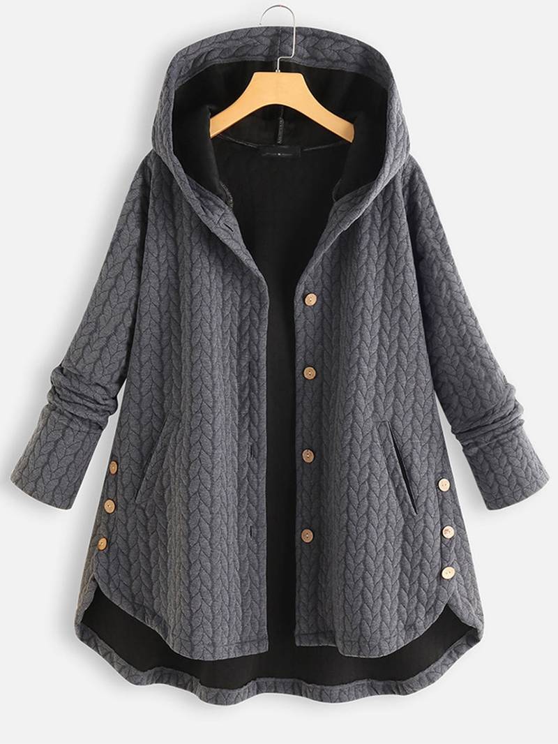 Chloe - Warm Cape-Style Jacket