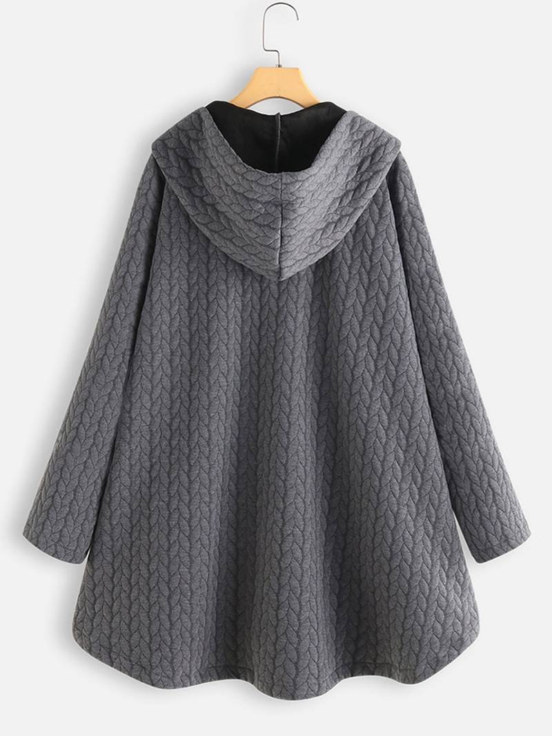 Chloe - Warm Cape-Style Jacket