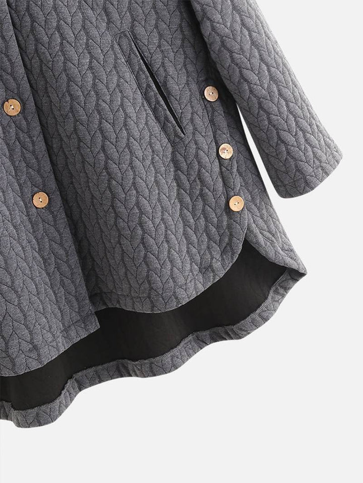 Chloe - Warm Cape-Style Jacket