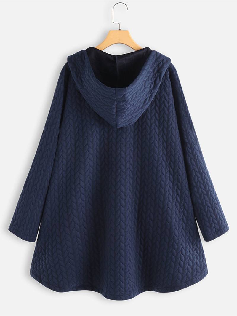 Chloe - Warm Cape-Style Jacket