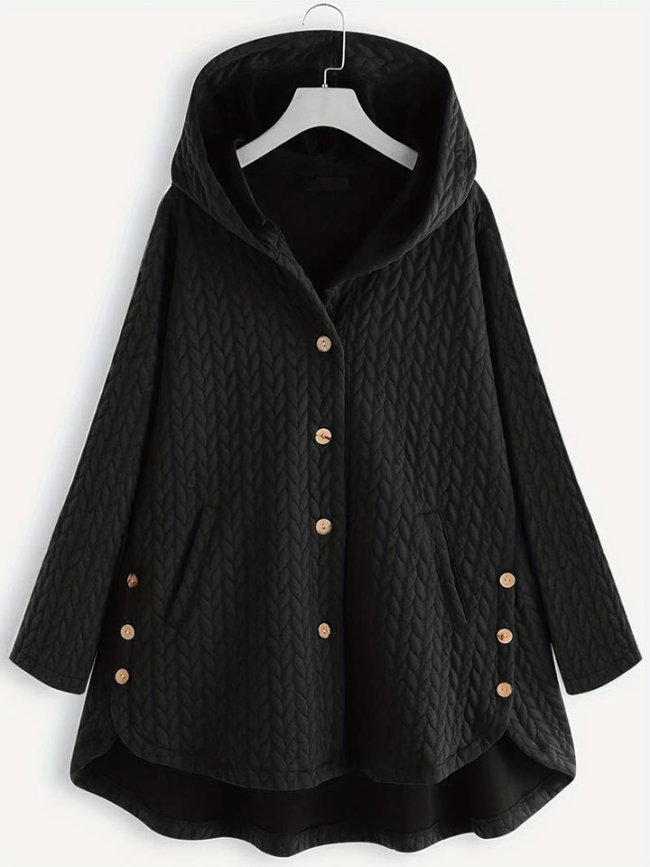 Chloe - Warm Cape-Style Jacket