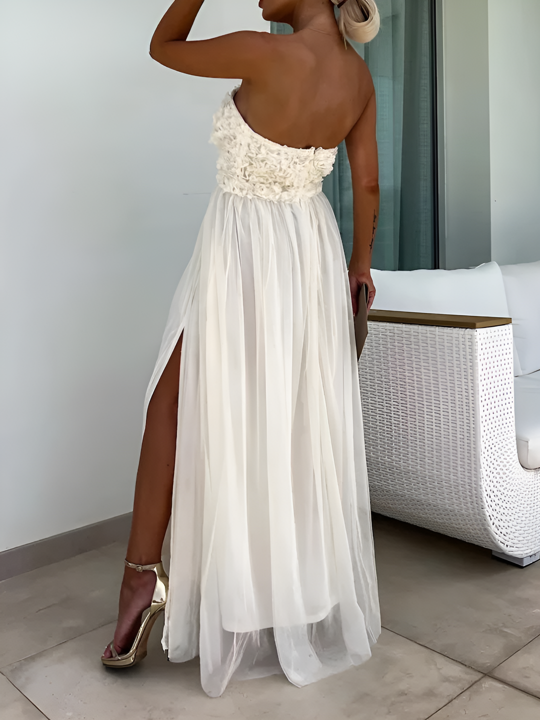 Katrina - Strapless Maxi Dress