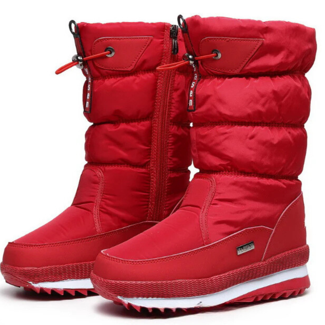 Aiden - Non-Slip and Waterproof Snow Boots in Faux Fur