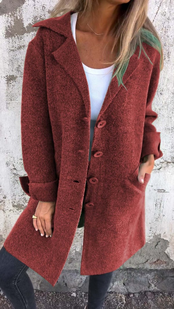 Lillian - Casual Coat with Lapels