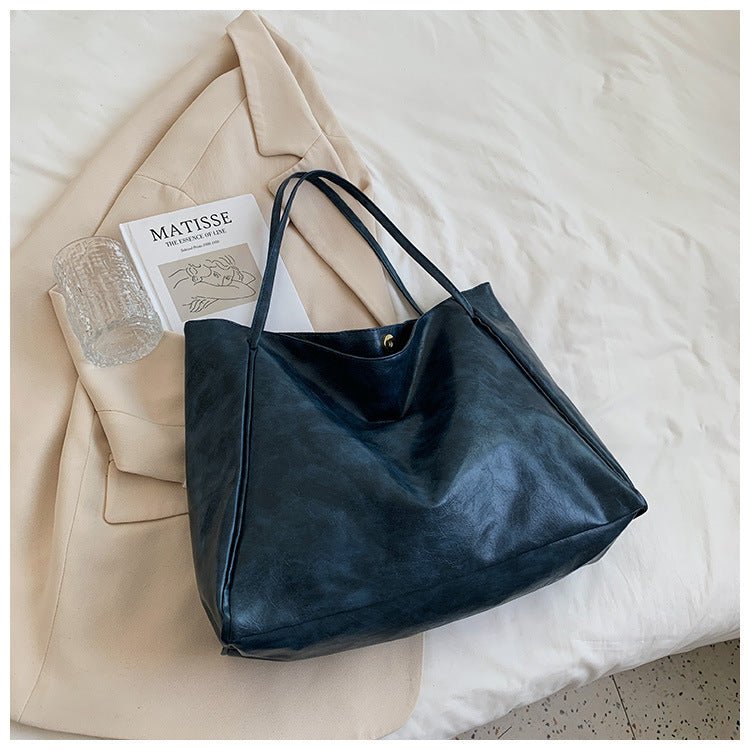 Isabelle - Classic Leather Tote Bag