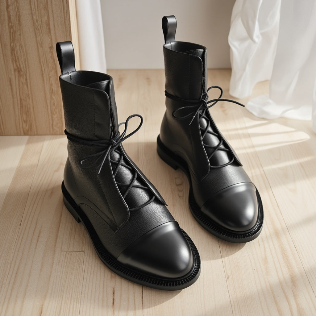 Emma - Refined Leather Boots