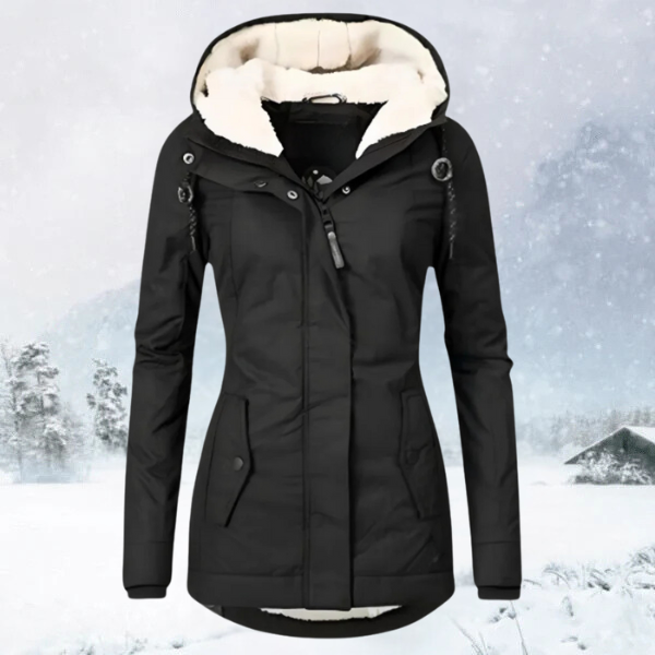 Olivia - PADDED PARKA WITH LINED HOOD