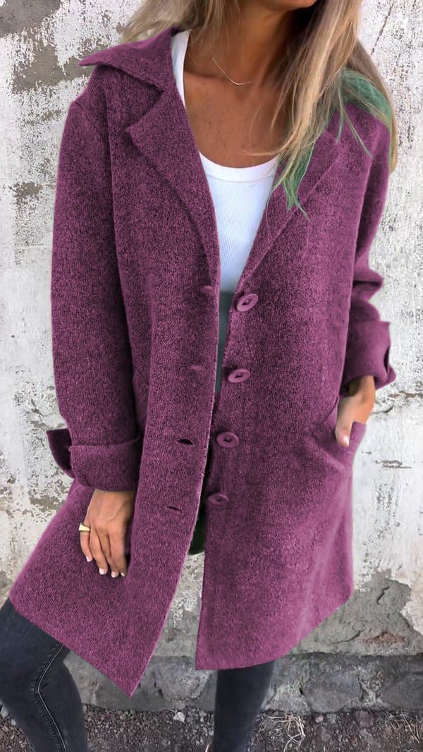 Lillian - Casual Coat with Lapels