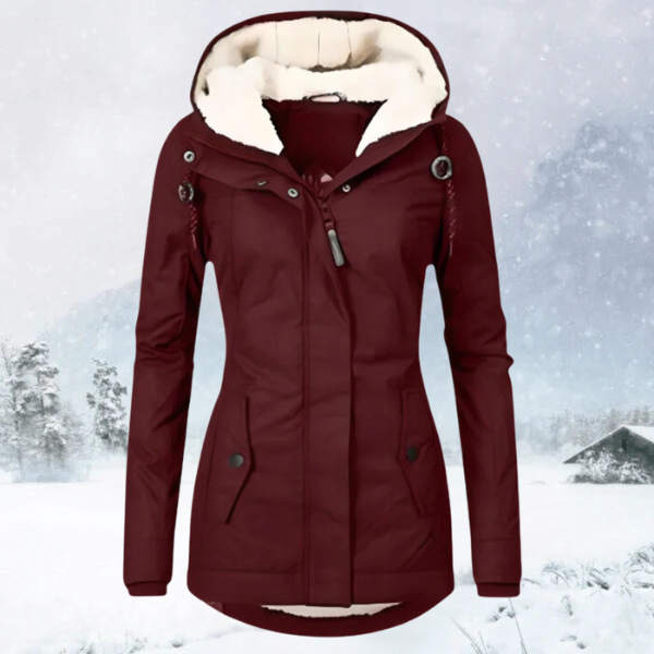 Olivia - PADDED PARKA WITH LINED HOOD