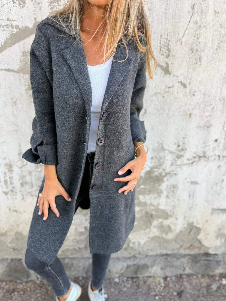 Lillian - Casual Coat with Lapels