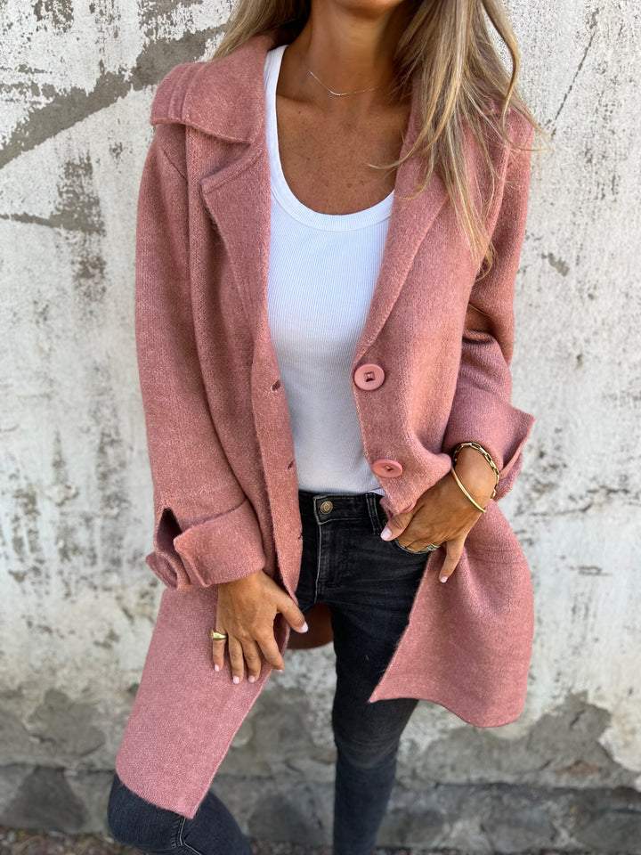 Lillian - Casual Coat with Lapels